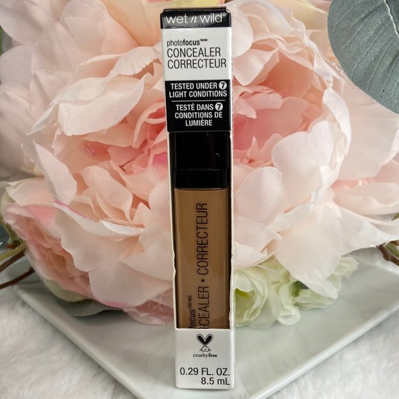 Wet n Wild Photofocus Concealer 844B Med/Deep Tan - Picture 2 of 5